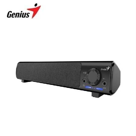 PARLANTE GENIUS SOUND BAR 220BT 4W WIRELESS BLUETOOTH AUX-IN 3.5MM USB-A/USB-C BLACK