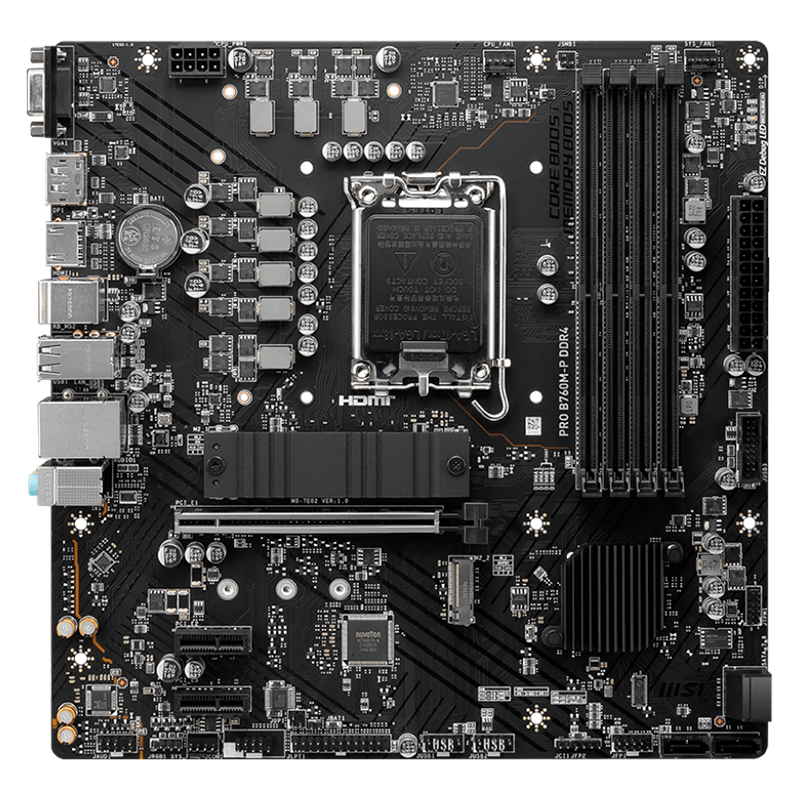 MB MS PRO B760M-P S/V/L DDR4