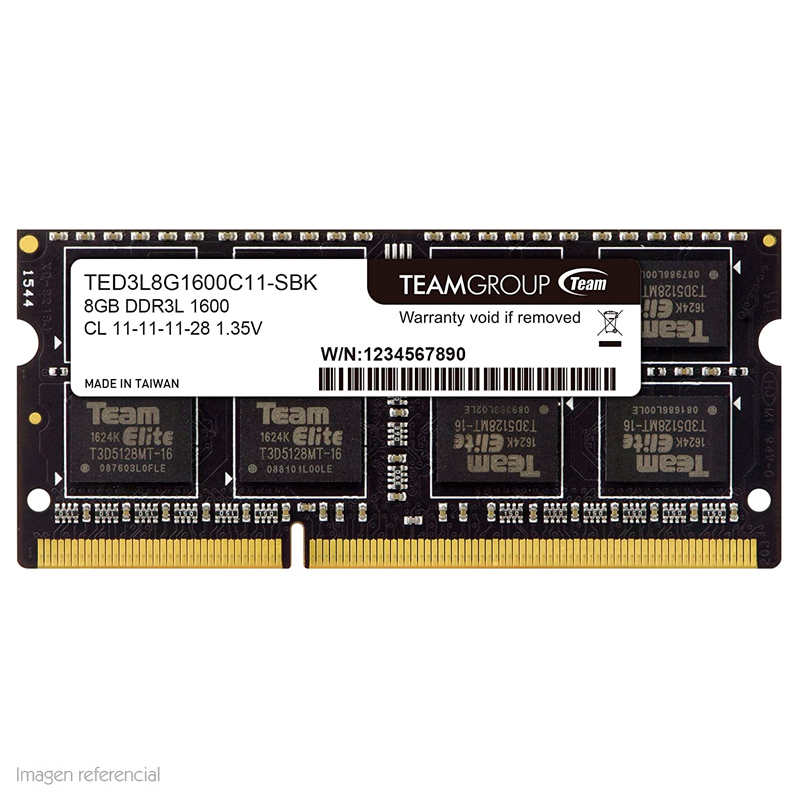 MEM SODIMM TG 8GB 1600 1.35V