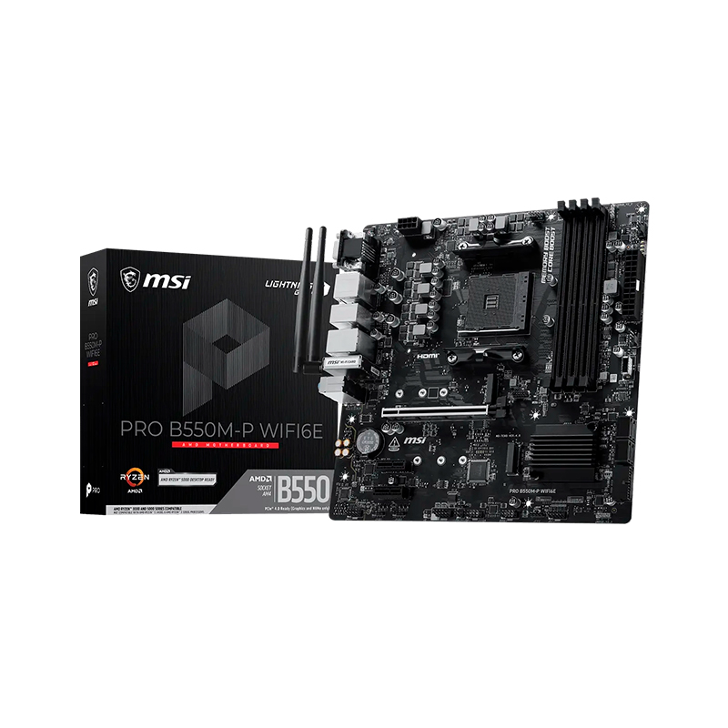 MB MS PRO B550M-P WIFI6E DDR4