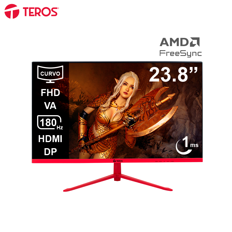 MON TE 24" FHD 180HZ 1MS CV