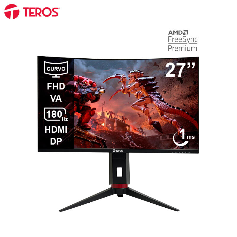 MON TE 27'' FHD 180HZ 1MS CURV