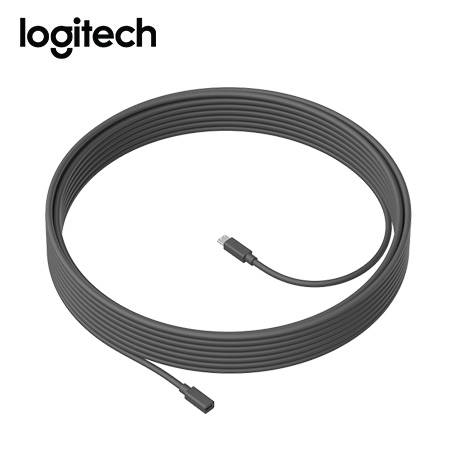 CABLE LOGITECH B2B 10M DE EXPANSIÓN PARA MICRÓFONO DE MEET UP BLACK