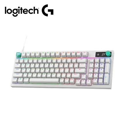 TECLADO LOGITECH G316 X 98 MECÁNICO / 8 KHZ / LIGHTSYNC RGB / WHITE