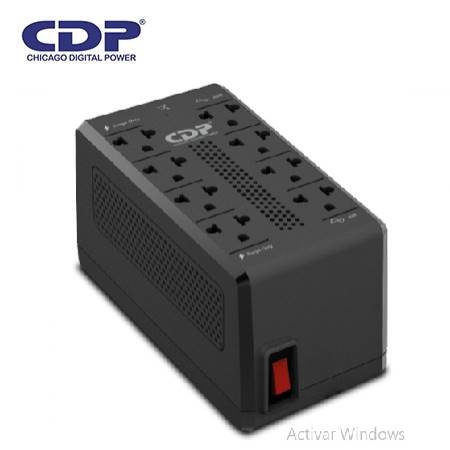 ESTABILIZADOR CDP RAVR1408I 1410VA/700W 8 SALIDAS*V
