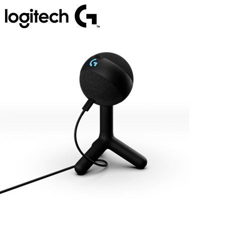 Micrófono Logitech Yeti Orb Cardioid USB para Streaming RGB Lightsync Negro