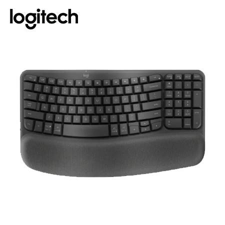 Teclado Logitech Ergo Wave Keys Wireless Bolt · BT · SP Graphite