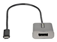 Startech.com Cable 30 cm Adaptador USB C a DisplayPort - Conversor USB Tipo C a DisplayPort 1.4 de 8K · 4K 60 Hz - Convertidor de Vídeo Usbc a DP para Monitor