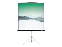 Klip Xtreme KPS-104 - Pantalla de Proyección con Trípode - 120" 305 CM - 43 - Blanco Mate - Blanco