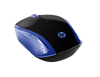 Hp - Mouse - 2.4 GHZ - Aqua Blue