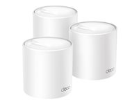 Tp-link Deco X50 - Sistema Wi-fi - 3 Enrutadores) - Hasta 6500 Pies Cuadrados - Malla 1GBE - Wi-fi 6