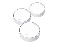 Tp-link Deco X50-POE V1 - Sistema Wi-fi - 3 Enrutadores) - Hasta 6500 Pies Cuadrados - Malla 1GBE, 2.5GBE
