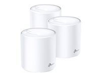 Tp-link Deco X60 - Sistema Wi-fi - 3 Enrutadores) 1GBE - Wi-fi 6 - Doble Banda