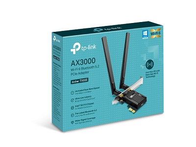 Tp-link Archer TX55E V2 - Adaptador de Red - PCIE - Wi-fi 5 Bluetooth 5.2 Wi-fi 6