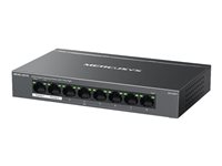 Mercusys MS108GP V1 - Conmutador - 8 X 10 · 100 · 1000 7 Poe+) - Sobremesa, Montaje en Pared - Poe+ 65 W
