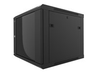 Nexxt Solutions - Rack Armario - Instalable en Pared - Ral 9005 Negro Barniz - 9U - 19"