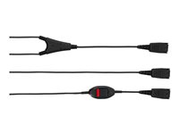 Jabra Supervisor Y-cord - Separador de Auriculares - Desconexión Rápida a Desconexión Rápida