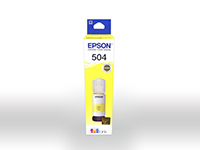 Epson 504 - 70 Ml - Amarillo - Original - Recarga de Tinta