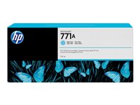 Hp 771A - 775 Ml - Cián Claro - Original - Designjet - Cartucho de Tinta - para Designjet Z6200, Z6600, Z6610, Z6800, Z6810