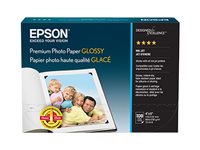 Epson - de Alto Brillo - con Revestimiento de Resina - 104 MM - Blanco Brillante - 102 X 152 MM - 252 G · M²