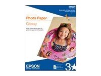 Epson - ANSI B (ledger) 279 X 432 MM 20 Hoja(s) Papel Fotográfico Brillante - para Stylus Pro 10XXX, Pro 5000 Pro 7000 Pro 9000 Stylus Photo R2880; Workforce 1100