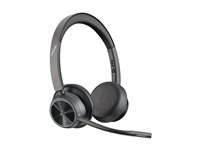 Poly Voyager 4320-M - Auricular - en Oreja - Bluetooth - Inalámbrico, Cableado - USB-A a Través de Adaptador Bluetooth